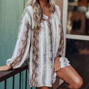 Snakeskin Shift Drews